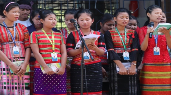 Assembly on Kokborok Day